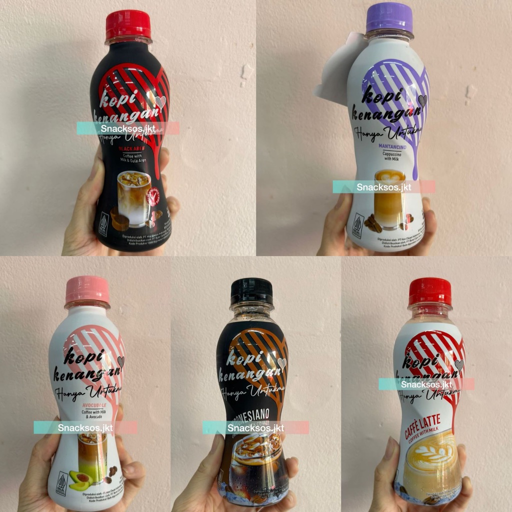 

KOPI KENANGAN HANYA UNTUKMU CAFFE LATTE / CAPPUCINO WITH MILK / BLACK COFFEE / BLACK AREN / COFFEE MILK AVOCADO