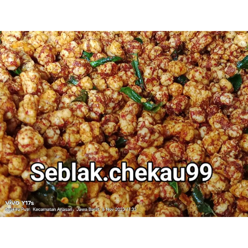 

1kg pilus kencur tiktak pedas daun jeruk