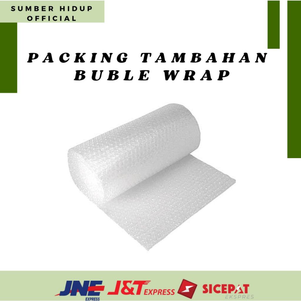 

PACKING TAMBAHAN BUBLE WRAP / KARDUS / KARUNG