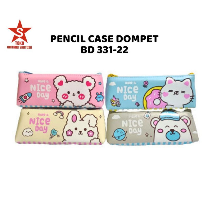 

PC DOMPET BD 331-22 / Pencil Case Dompet BD 331-22 / Tempat Pensil / XIAOLINGJING Pencil Case