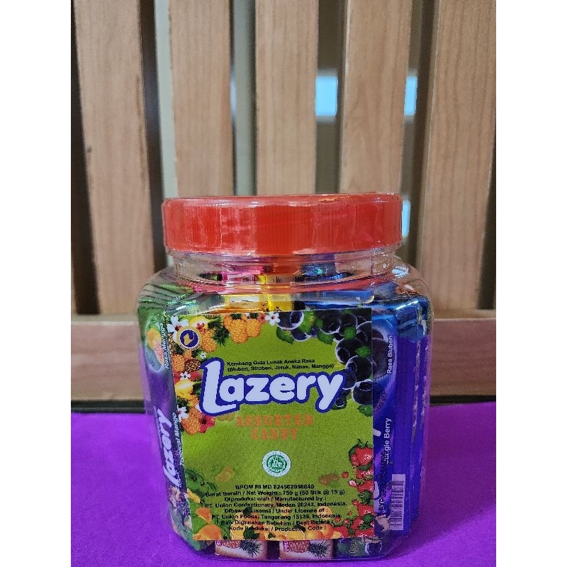 

Lazery Assorted Candy | Isi 50 Stik