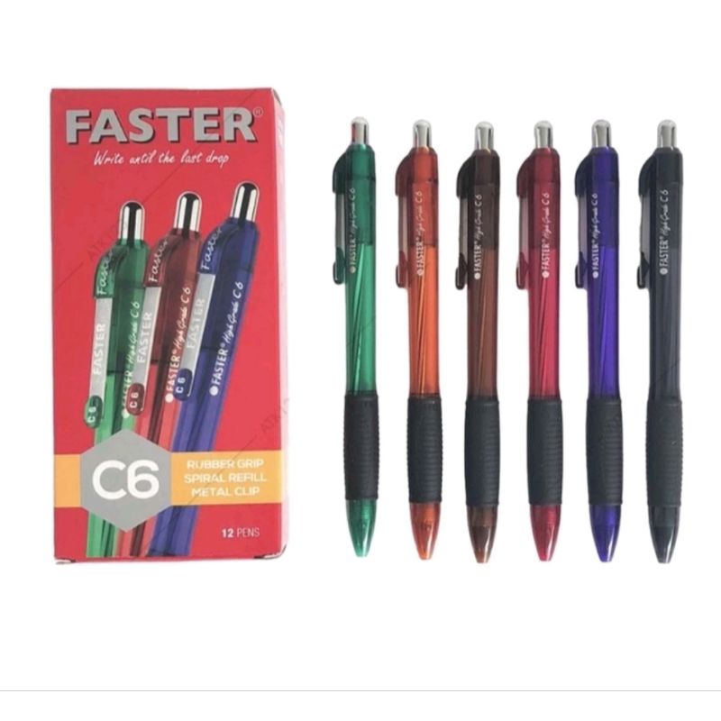 

BULPOINT/BULPEN FASTER CETEKAN C-6 HITAM ( 1 PAK ISI 12 BIJI)