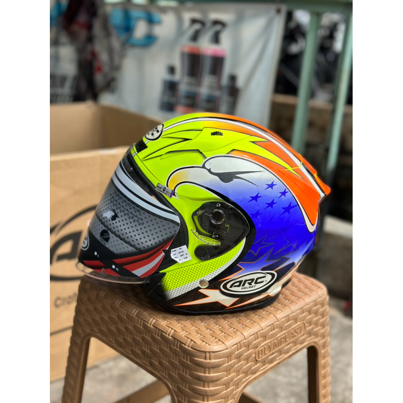 HELM ARC XR MALAYSIA WINSTON ORANGE