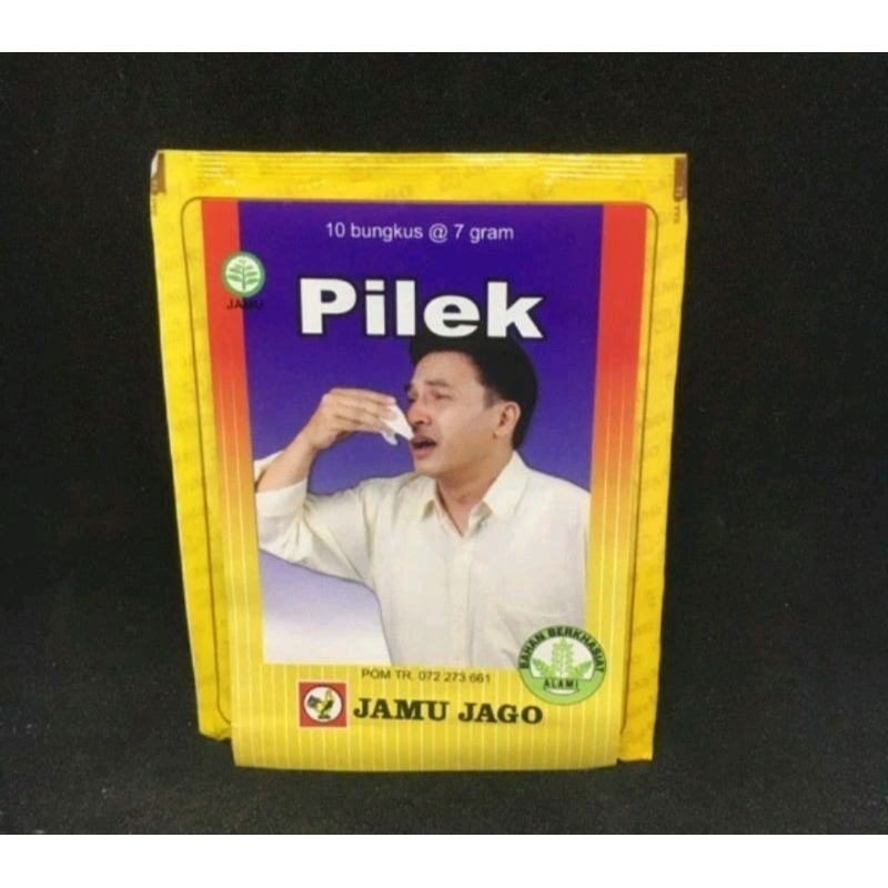 

Pilek Jamu Jago isi 10 Sachet