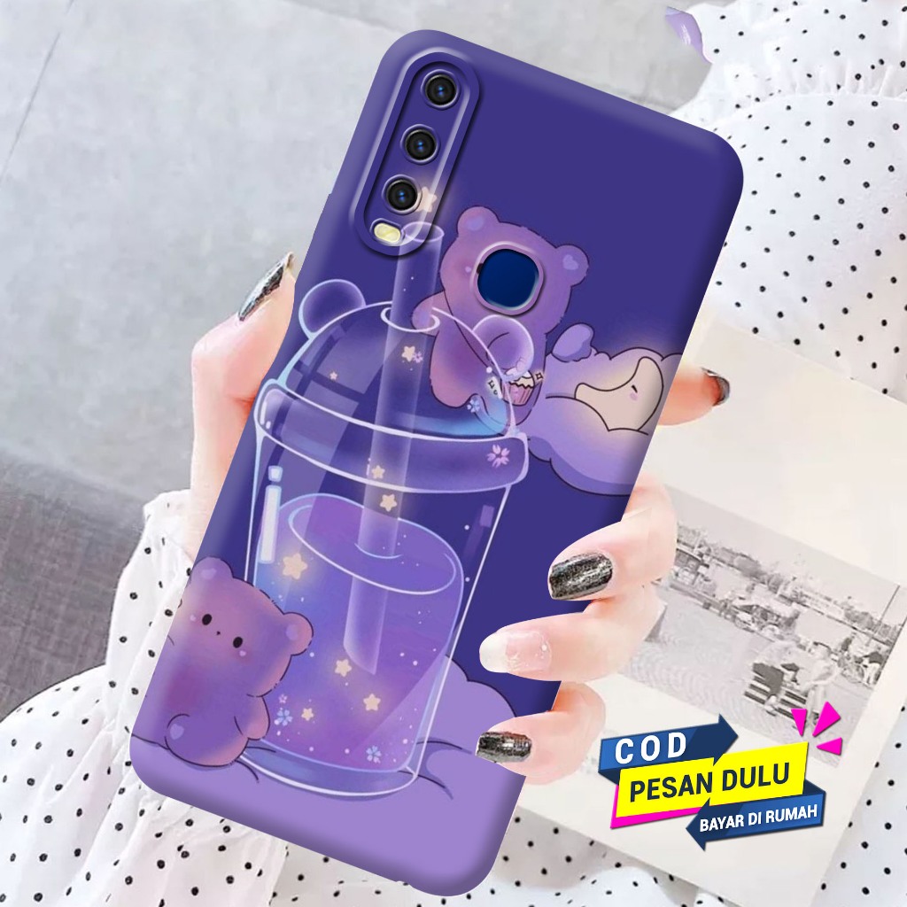 Case Vivo y12-Vivo y15-Vivo y17-Vivo y19 - Karakter -|Casehp|- case handphone- fashion case - softca