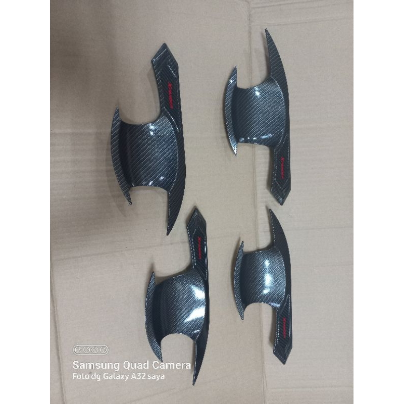 outer mangkok pintu mobil Xpander carbon