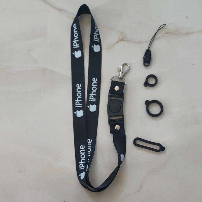 

TALI Lanyard Apple iBox Premium / gantungan kunci / gantungan id card / gantungan flashdisk / nametag hp / handphone BEST SELLER COD a2
