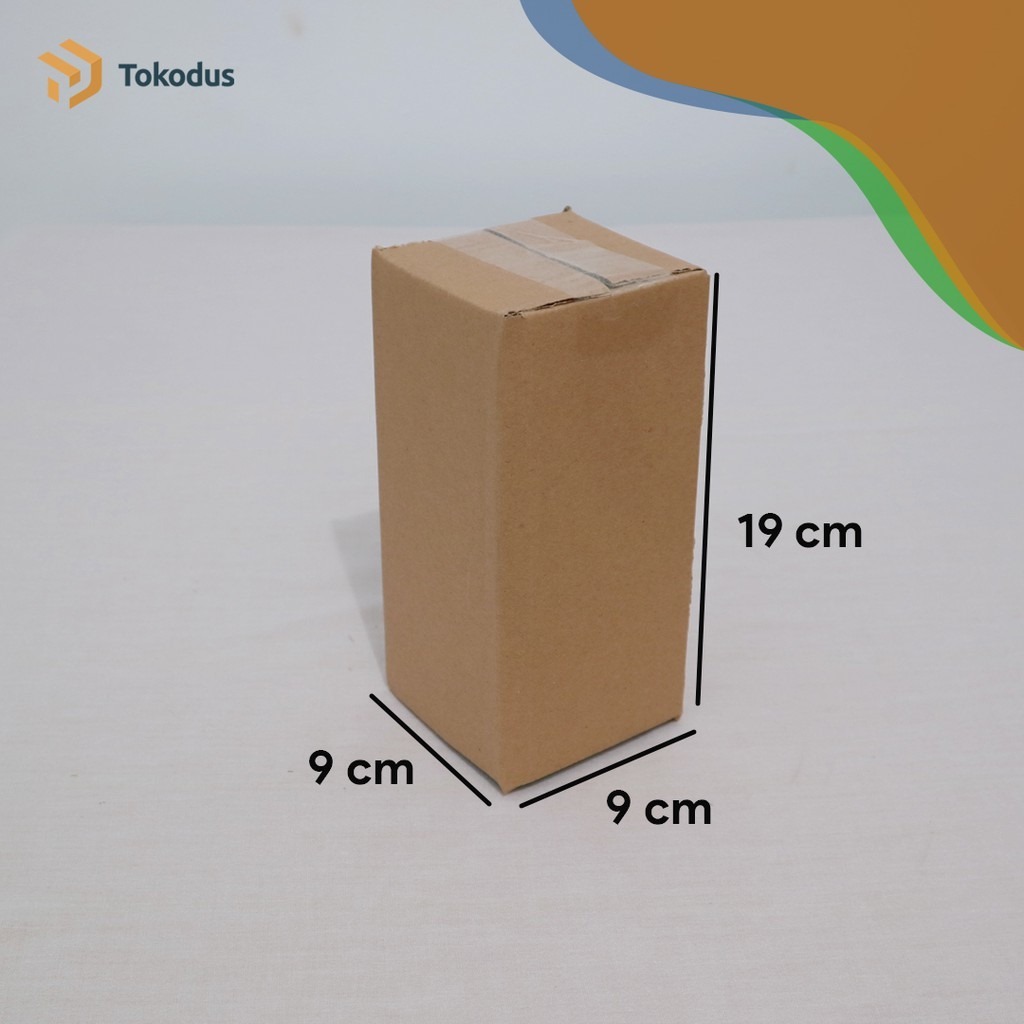 Kardus Packing 9x9x19 cm Dus Box Karton Packaging (Bisa Custom) - Tokodus Pagarsih