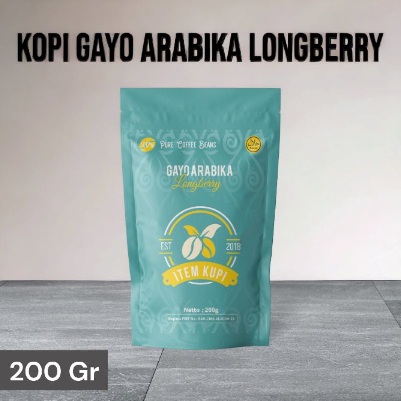 

[ITEM KUPI] Bubuk Kopi Aceh Gayo Arabika Longberry Ngopi di rumah serasa ngopi di cafe