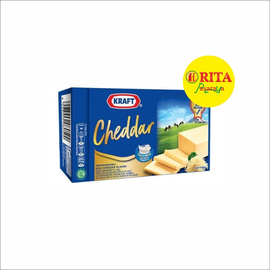 

Kraft keju chedar 150gr/48