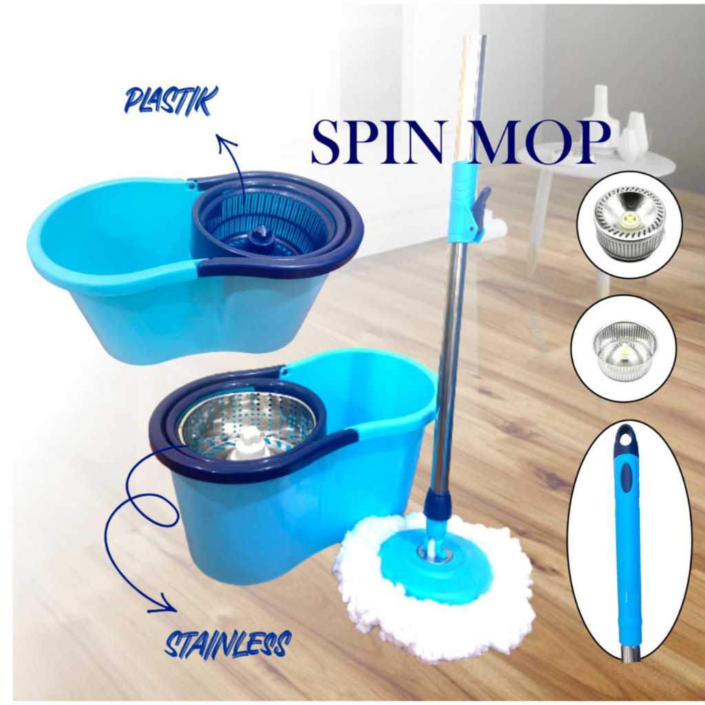 Top Living Alat Pel Lantai Mop Dengan rol Praktis Kain Pel Putar Spin Mop Bucket Ultra Mop/Gagang pel/gagang pel super mop/gagang Pel Putar