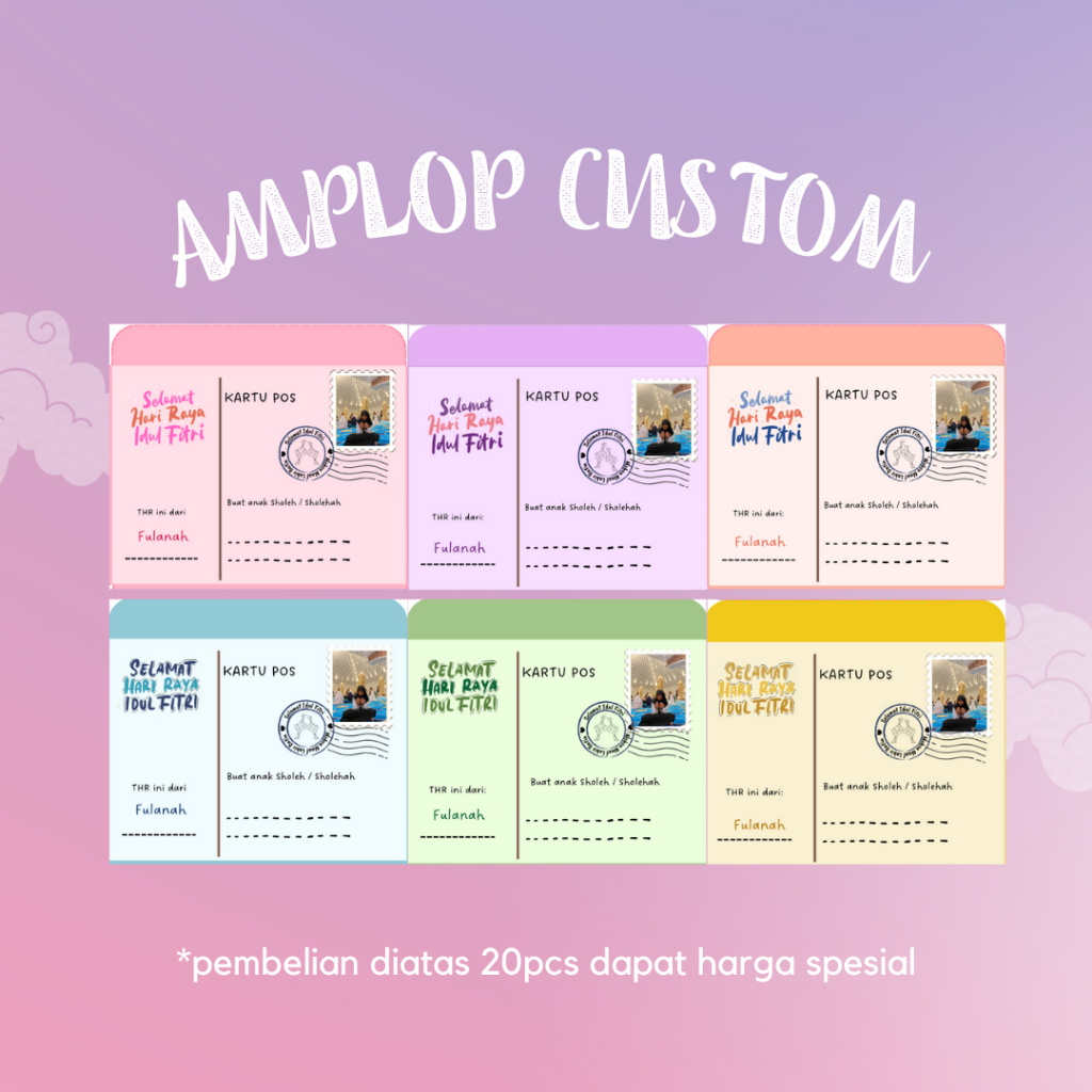 

amplop lebaran anak isi 10 pcs