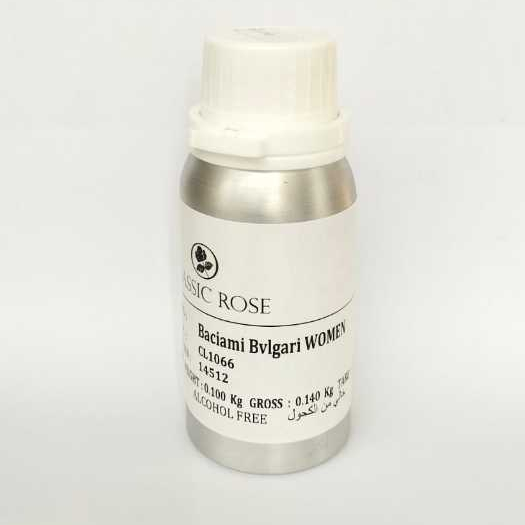 BIBIT PARFUME SEARAH Baciami Bvlgari WOMEN. BIBIT PARFUME CLASSIC ROSE. 100ML