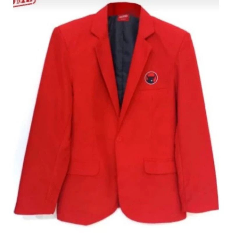JAS BLAZER PDIP SUDAH FREE LOGO