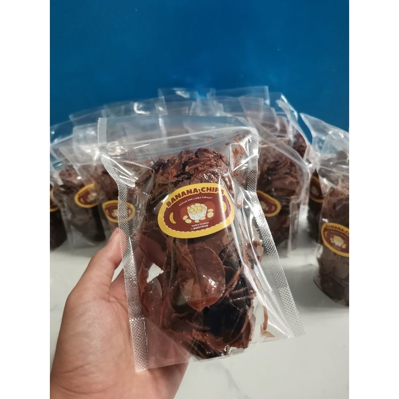 

KRIPIK PISANG COKLAT 150 GRAM cemilan sehat