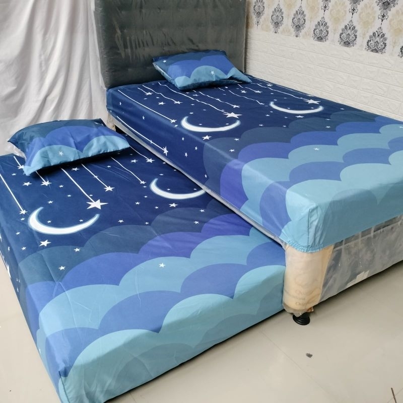 Sprei Sorong Murah sprei 2 in 1 promo spesial katun halus