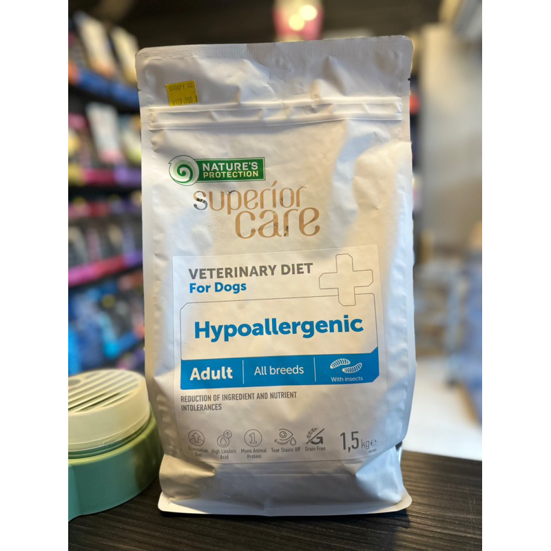 Makanan alergi untuk anjing Nature's Protection Superior care HYPOALLERGENIC dog food / makanan untu