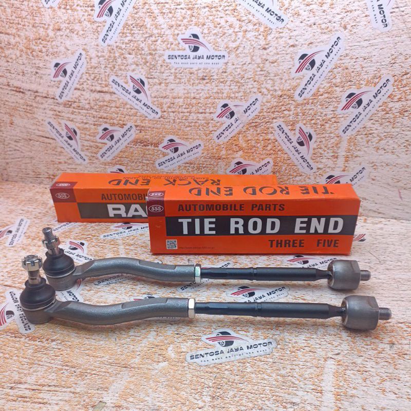 Long Tie Rod + Tie Rod End Toyota Vios Yaris Gen 2 555 Japan Original Set