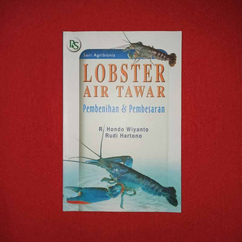 buku lobster air tawar pembenihan dan pembesaran