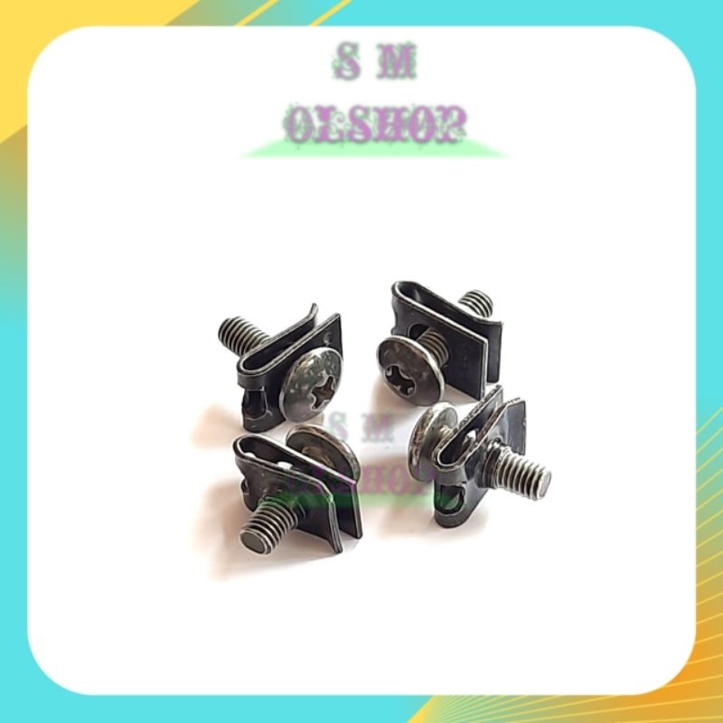 BAUT KLIP BODY HONDA 5×18 BAUT KLIP HONDA KARISMA SUPRA X 125 BAUT BATOK LAMPU SUPRA BAUT BATOK LAMP