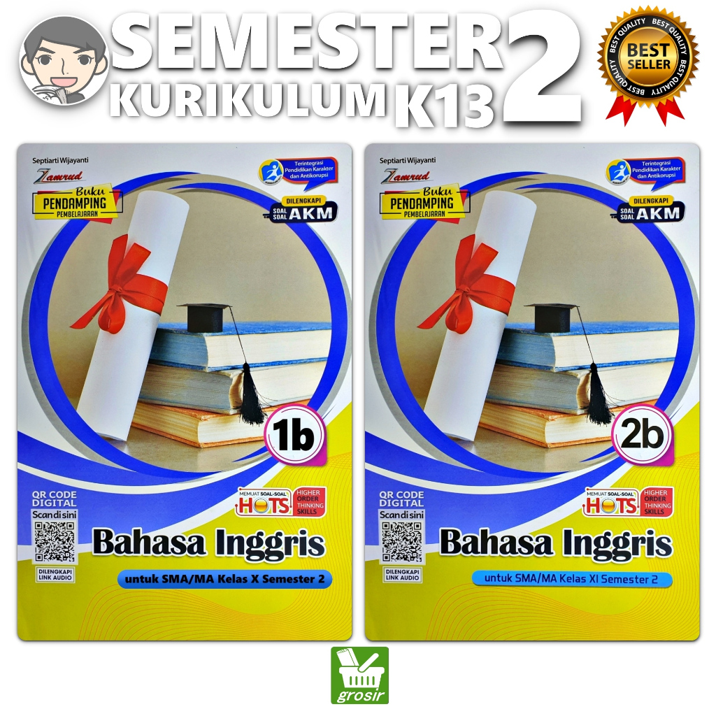 LKS BAHASA INGGRIS SMA/ MA KELAS 10 11 12 SEMESTER 2 | Zamrud PUTRA NUGRAHA