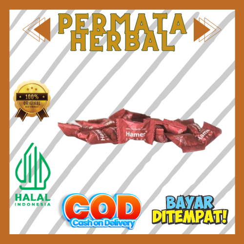 Hamer Candy - Permen Hamer Original  Gingseng Ecer Isi 1 PCS