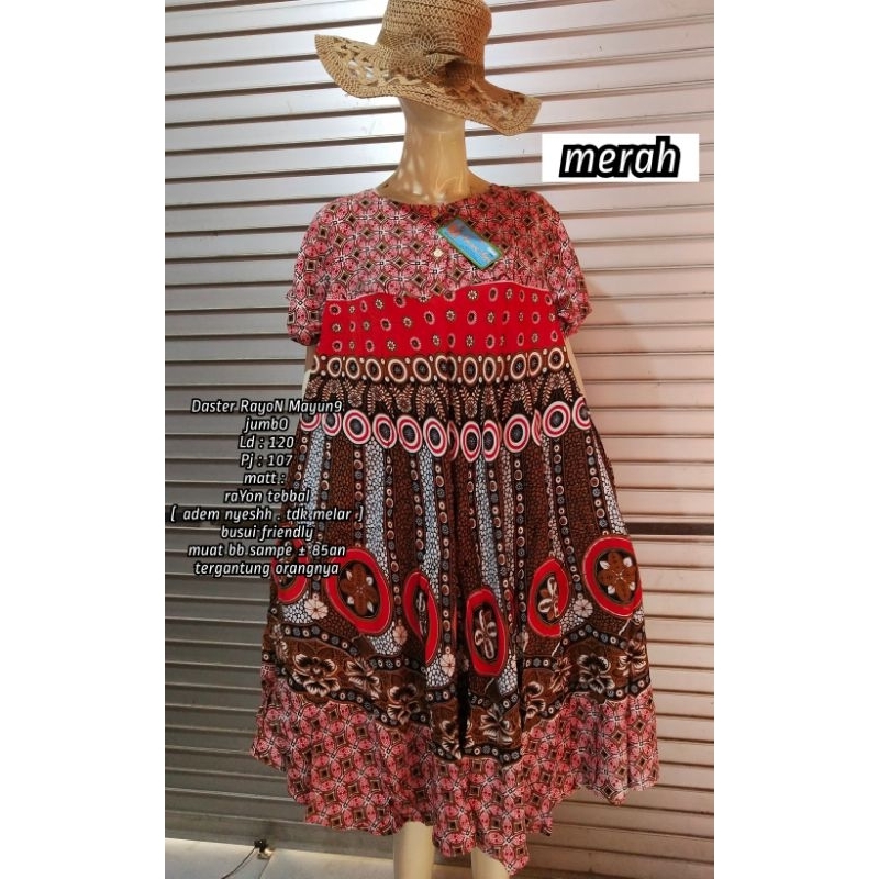 Daster jumbo muat bb sampe 80an