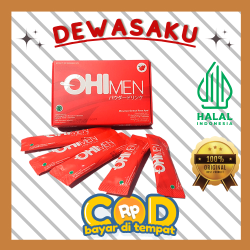OHIMEN Suplemen 5 Sachet Pria Dewasa Original Herbal