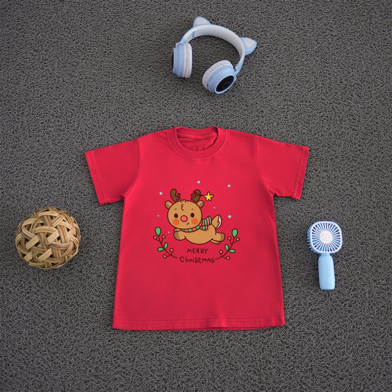 KAOS ANAK NATAL/BAJU NATAL ANAK/KAOS NATAL ANAK/KAOS ANAK DTF