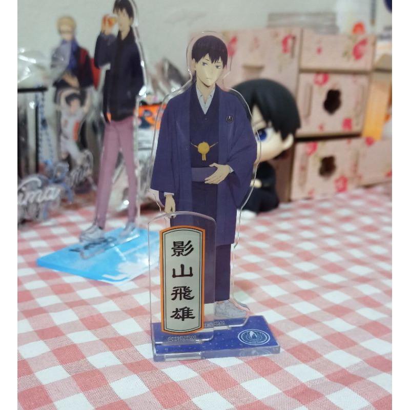 acrylic standee haikyuu kageyama tobio kimono