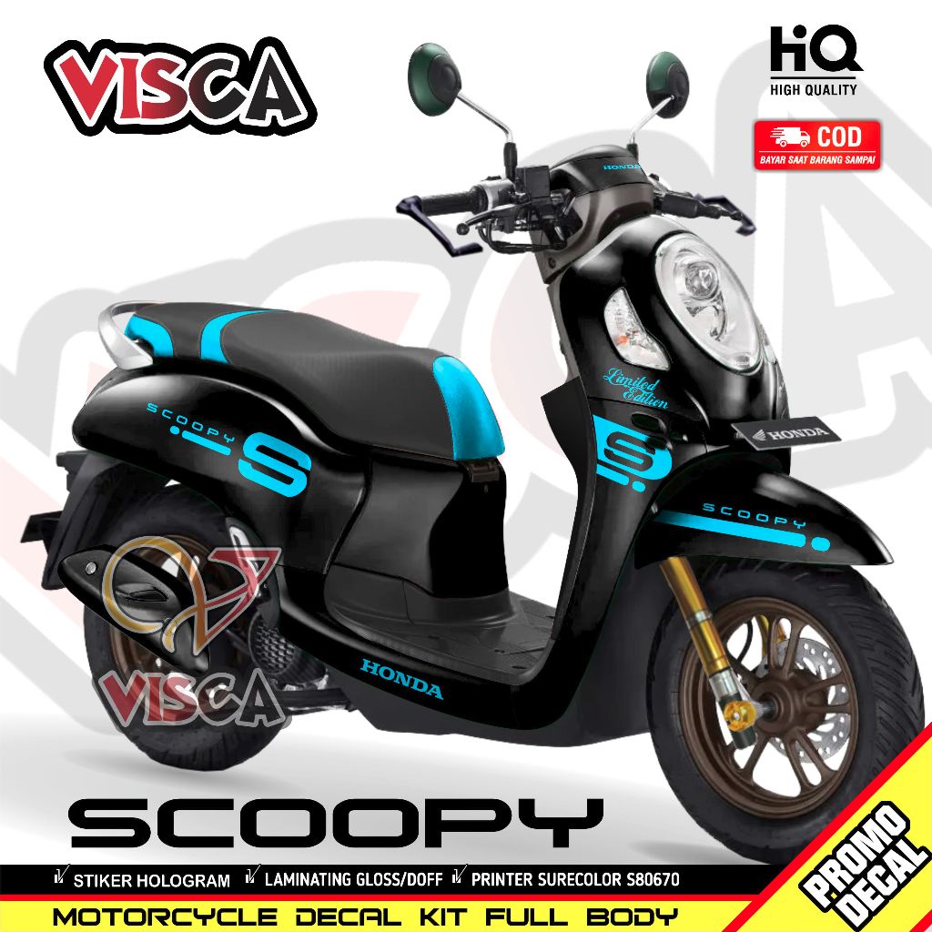 Decal Scoopy Full Body 2022 Stiker Scoopy Lagi Viral 2022 Decal Scoopy Full Body 2021 Striping Scoop
