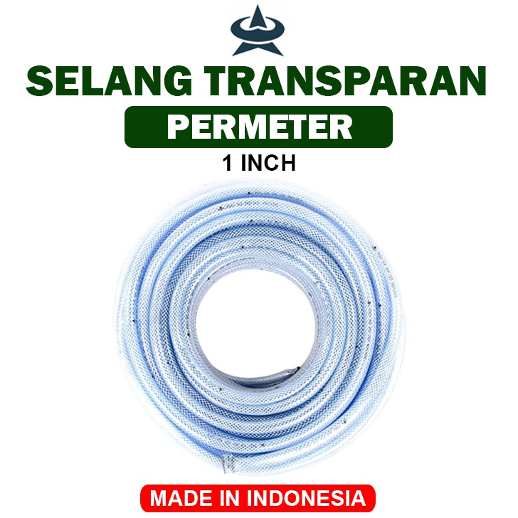 Best Product GEMUK Selang Air 1 Inchi / selang 1 inchi / Selang transparan Serat Tali 1" / Selang Pe