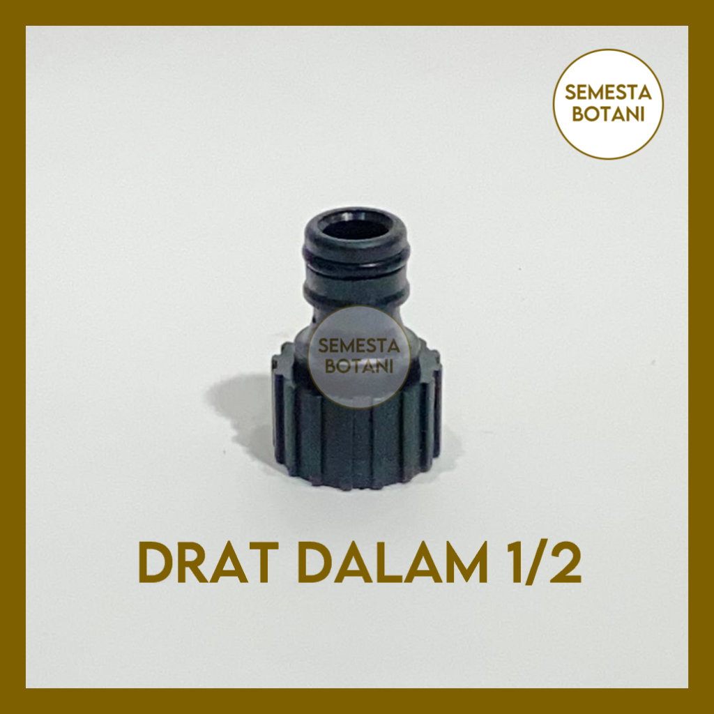 Konektor Kran Drat Dalam 1/2 inch Sambungan Selang Air Quick Release