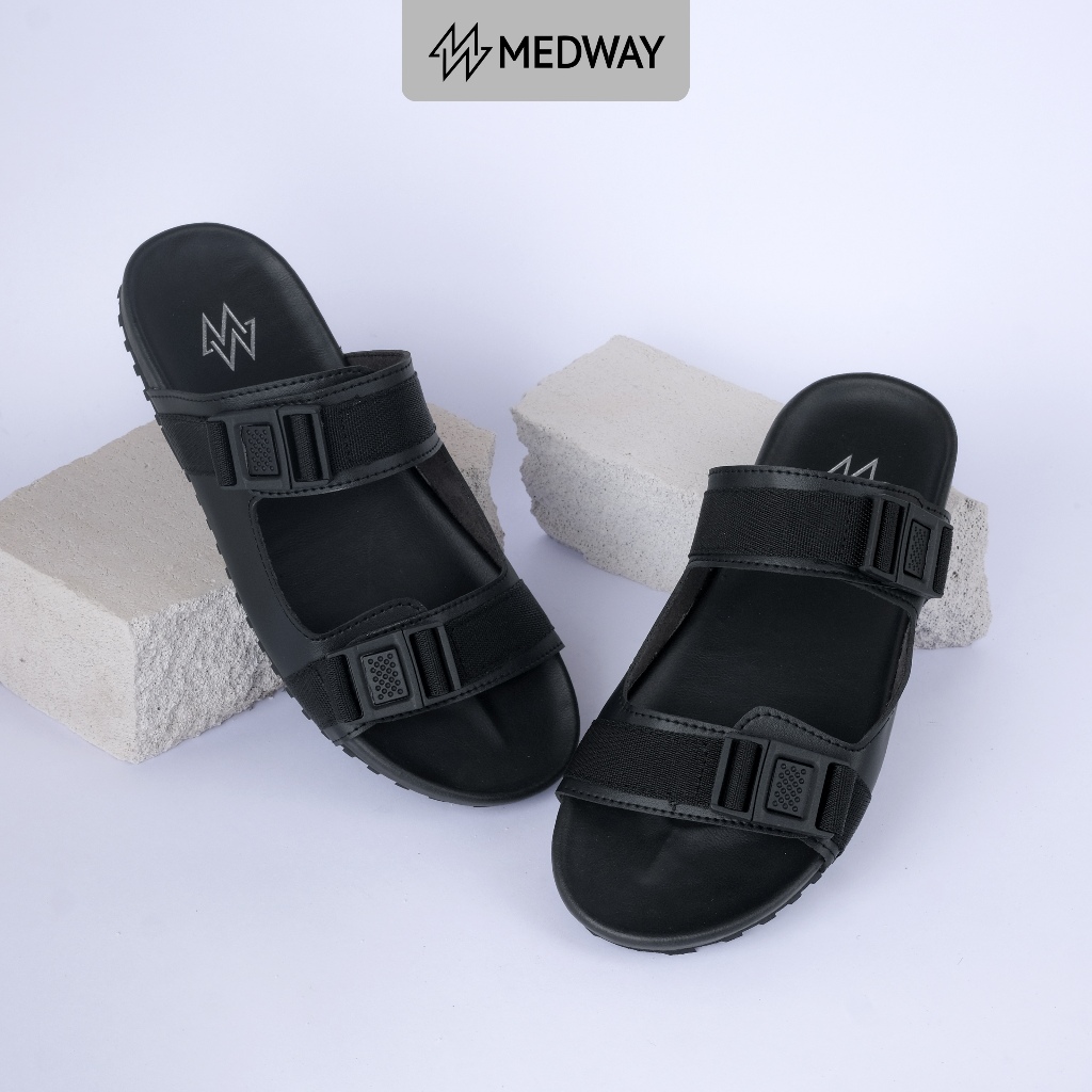 Sandal Selop Hitam Pria