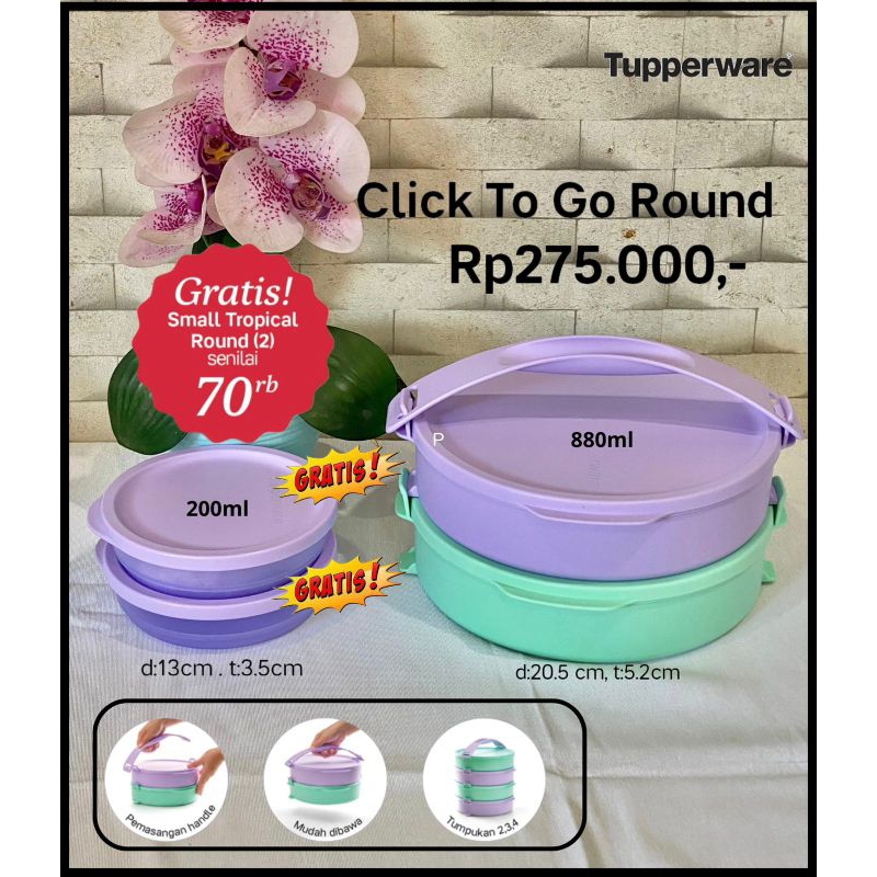 click to go round tupperware