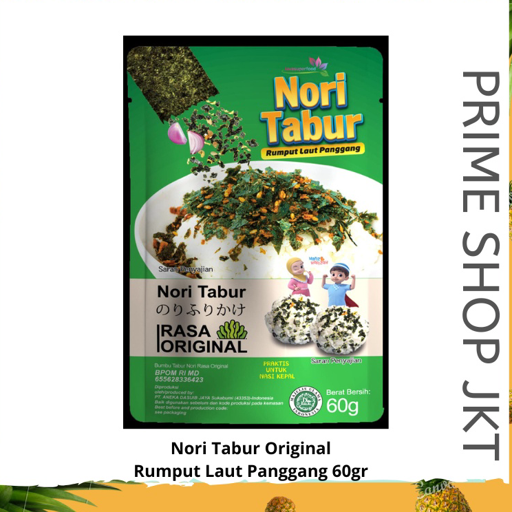 

Super Promo Nori Tabur Rasa Original Spicy 60gr Halal Rumput Laut Panggang Korea