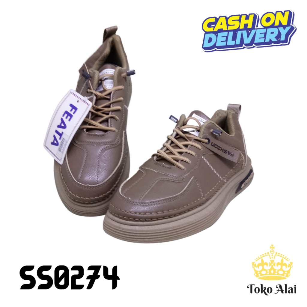 Sepatu Pria Sneakers Sport FEATA 6892 Trend Culture Fashion SS0274