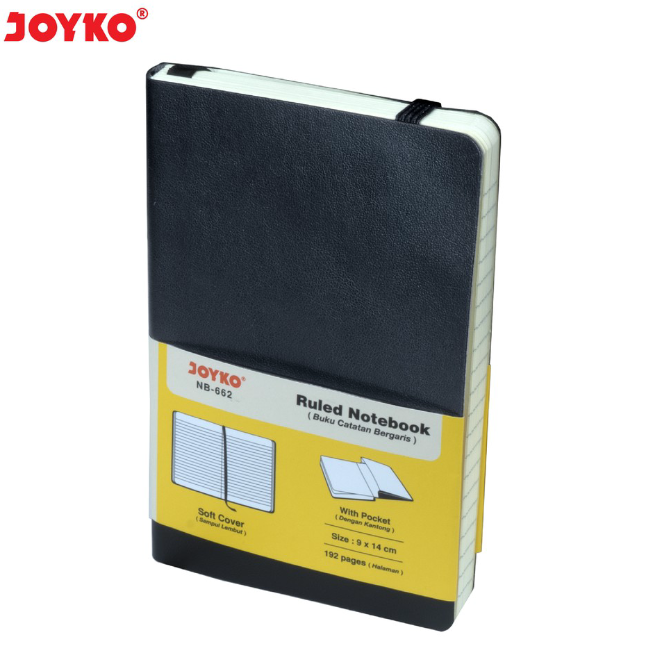 

➾❈❁ JOYKO NOTEBOOK DIARY A6 RULED LINE SOFT COVER / BUKU CATATAN GARIS AGENDA JURNAL A6 JOYKO KECIL KULIT NOTE GARIS NB-662