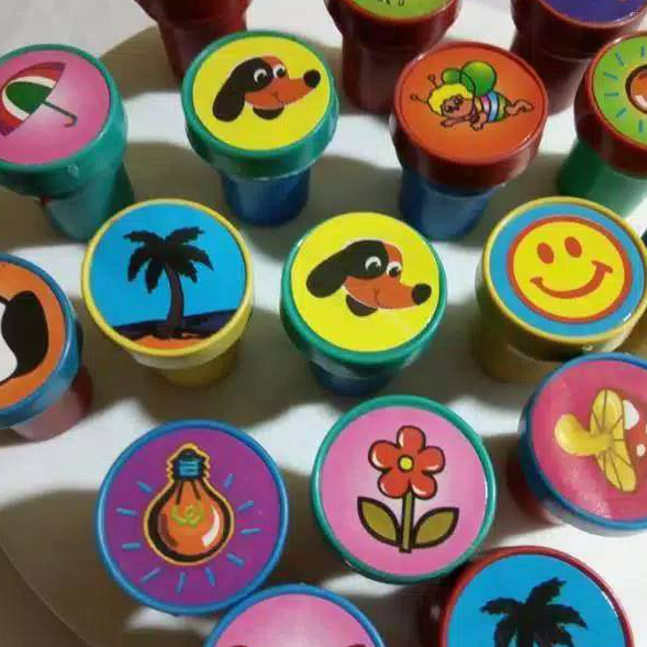 

Best Terlaris 50PCS MAINAN STEMPEL
