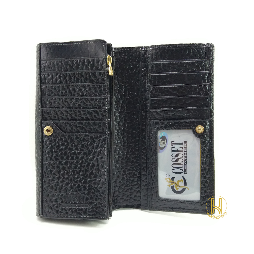 Dompet Wanita Kulit Kipas - Dompet COSSET Wanita Panjang