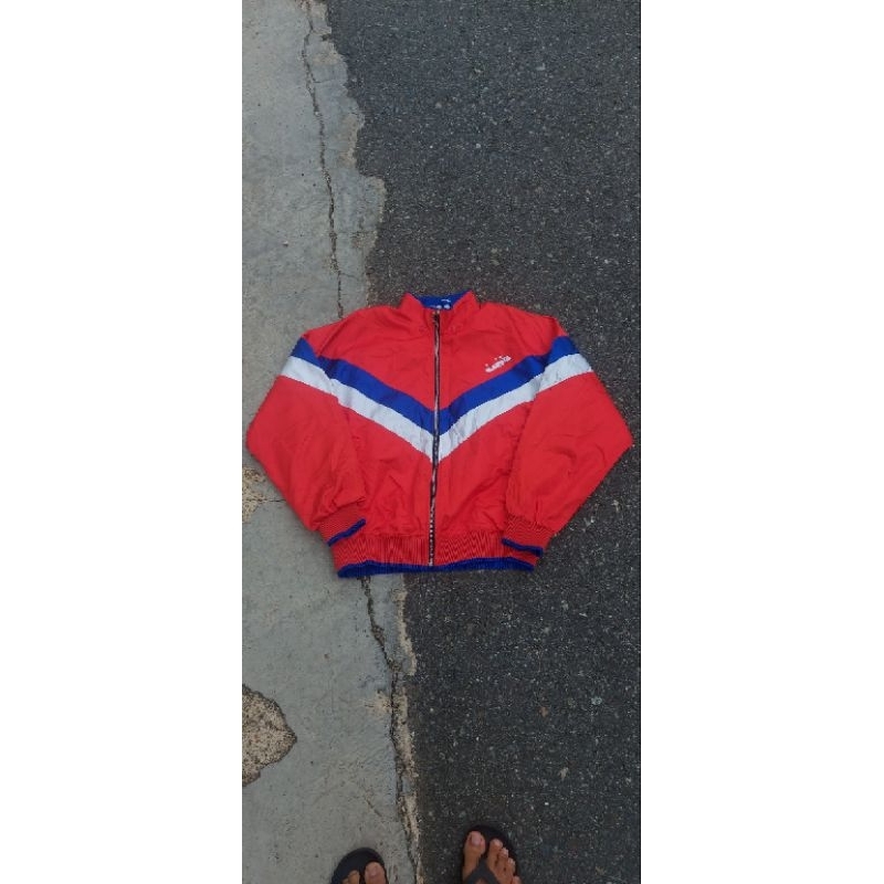 Diadora Windbreaker Jacket Vintage 90s Style