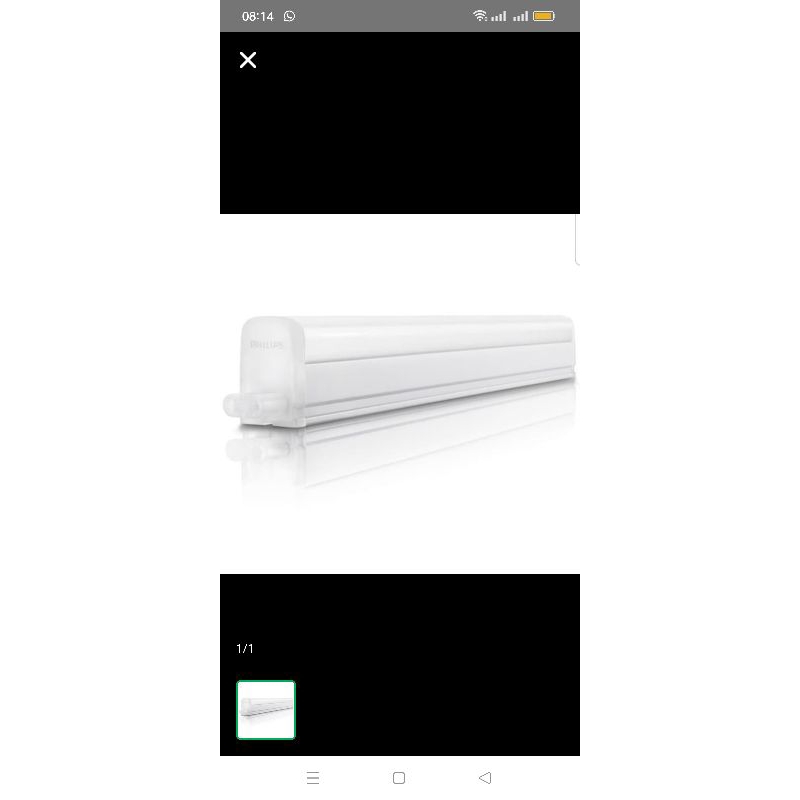 philips led trunk linea t5 13w trunkable 31091 31094 31097