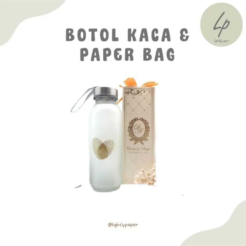 tumbler kaca doff / tumbler doff / tumbler / botol kaca doff / tumbler doff custom / tumbler custom 