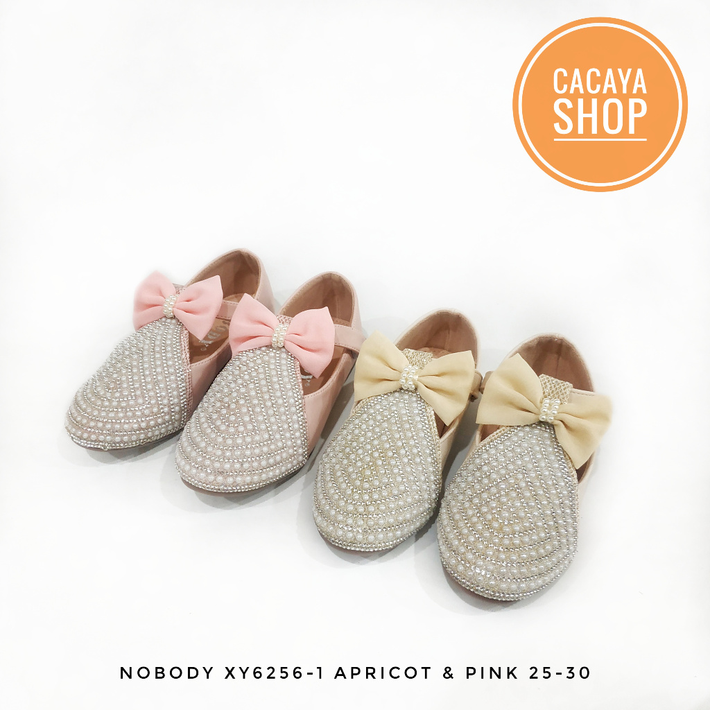 SEPATU ANAK PEREMPUAN NOBODY XY6256-1 CACAYA