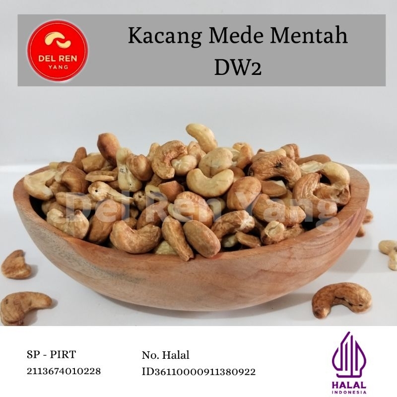 

Kacang Mede Mentah Utuh DW2 1kg