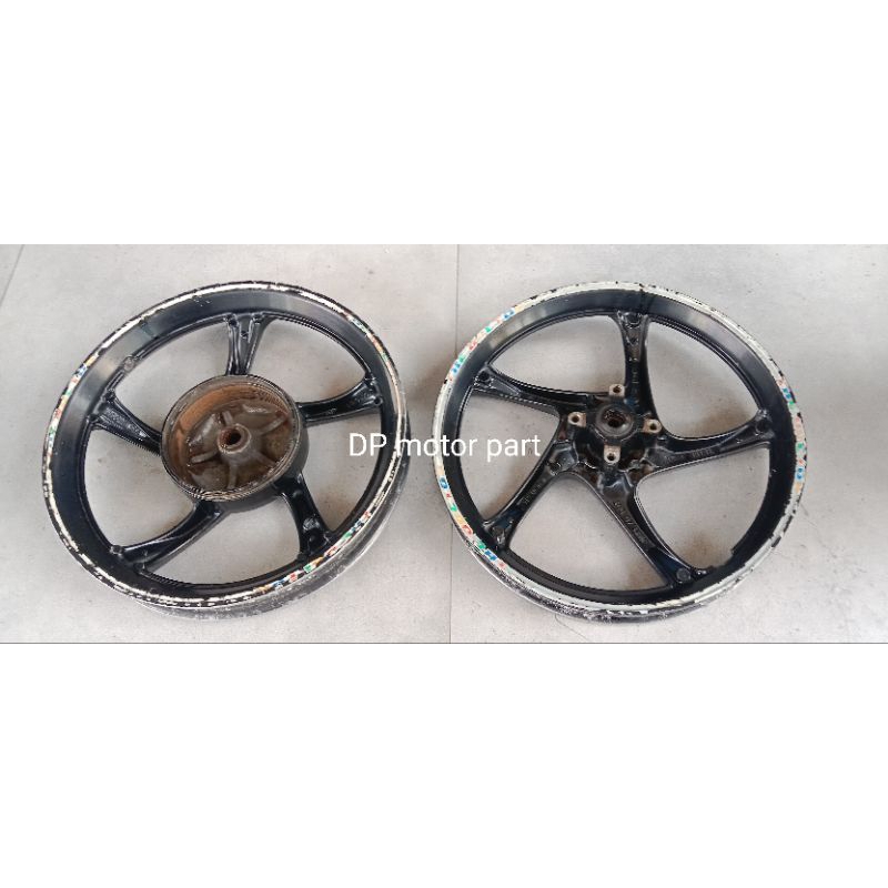 velg roda racing depan belakang mio sporty smile 5TL original second