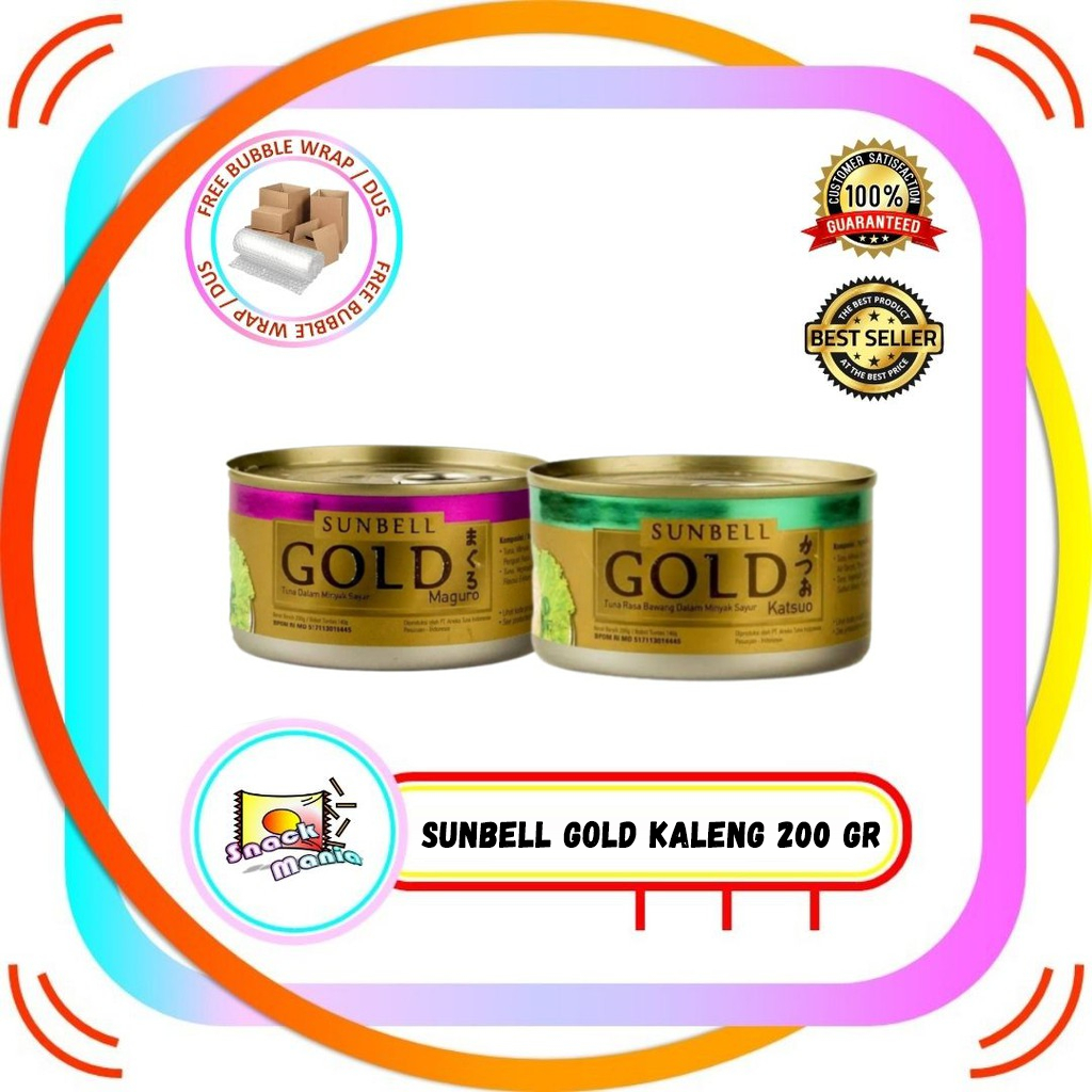 

Sunbell Gold Tuna Katsuo - Maguro 200 gr