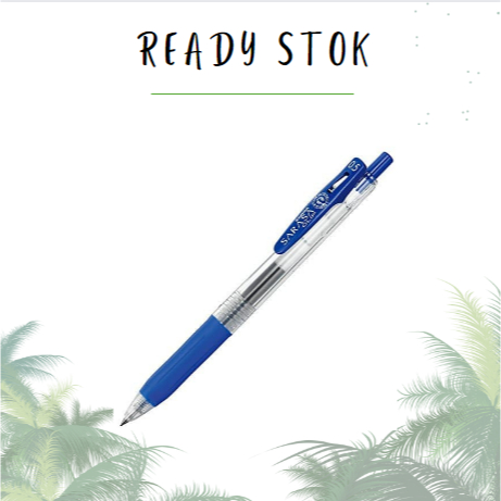 

PULPEN / BOLPOIN / BALLPEN / GEL PEN ZEBRA SARASA CLIP BLUE ( PCS )