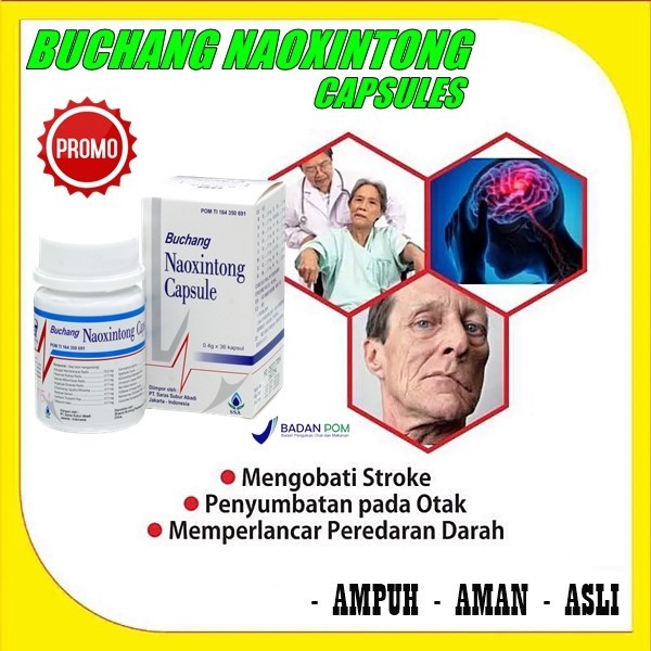 obat china Terapi stroke Obat Penyumbatan pada otak memperlancar peredaran darah lumpuh sebelah bada