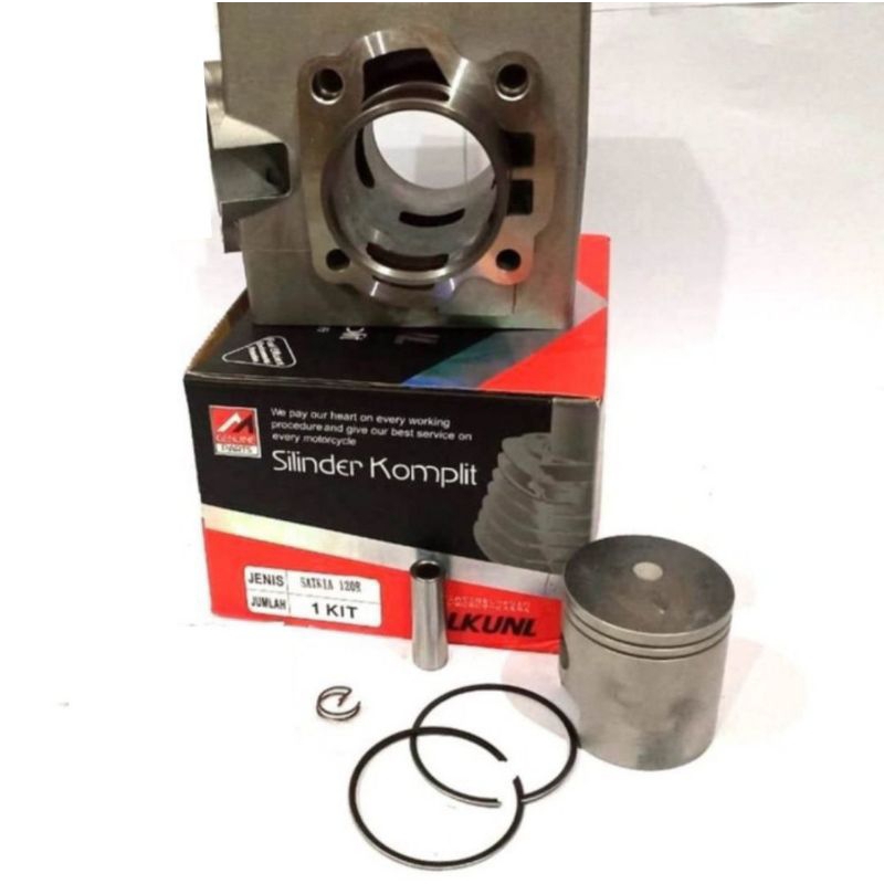 Blok Assy Komplit Satria 120R, Satria 2 Tak Hiu Original Mlkunl